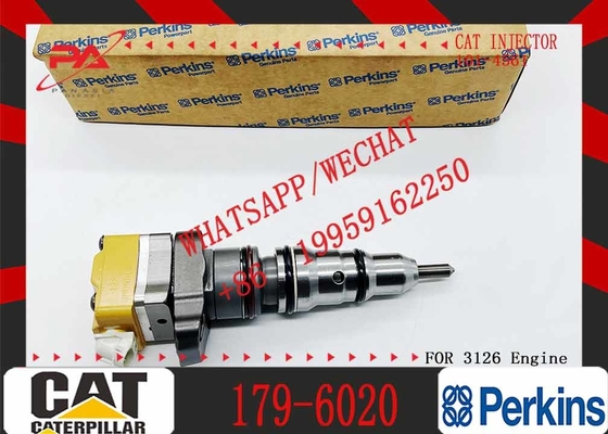 Excavator Fuel Injector 179-6020 3412E 631G 637G 769D 771D D9R Diesel Engine Parts Injector 1796020
