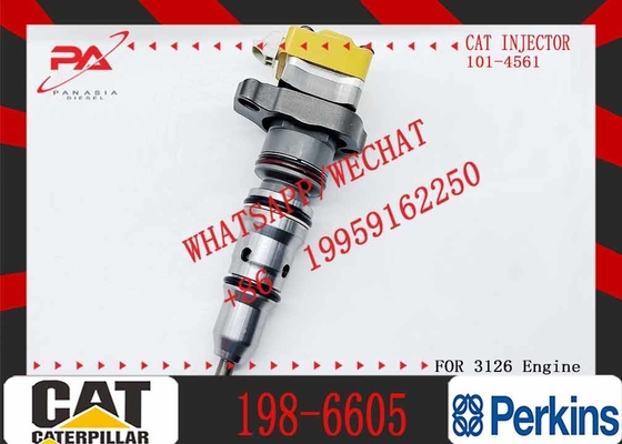 High Quality Fuel Injector 198-6605 Diesel Engine Fuel Injector 1986605 198-6605 for CAT 3126E 5110B 3126B 3512B