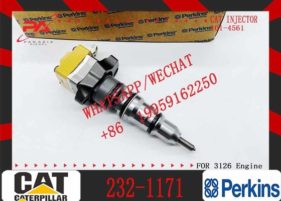232-1171 2321171 10R-1267 10R1267 Common Rail Fuel Injector for Caterpillar CAT 3142E Diesel Engine 771D 769D 637G