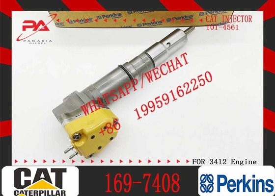 Excavator Engine Parts Fule Injetor 169-7408 174-7527 222-5967 20R-0760 232-1175 173-9272 for 3412E 3408 Fuel Injector