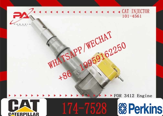 Common Rail Fuel Injector Excavator Parts Engine 3408 3412 Fule Injetor 232-1173 232-1183 232-1168 174-7528 174-7526 for CAT