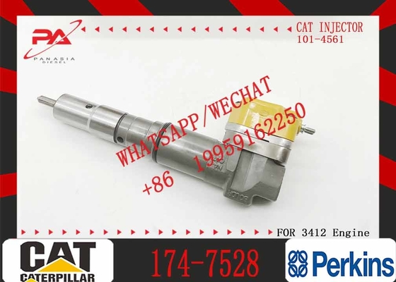 Common Rail Fuel Injector Excavator Parts Engine 3408 3412 Fule Injetor 232-1173 232-1183 232-1168 174-7528 174-7526 for CAT
