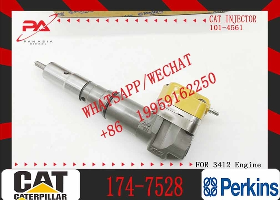 Common Rail Fuel Injector Excavator Parts Engine 3408 3412 Fule Injetor 232-1173 232-1183 232-1168 174-7528 174-7526 for CAT