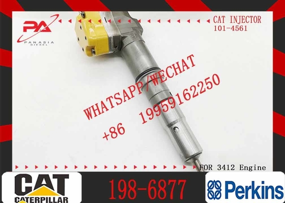 Diesel Fuel Injector Common Rail Injector 198-6877 198-7912 Fuel Injector Assembly 20R-4147 1986877 20R4147 for Truck7