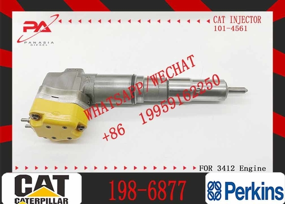 Diesel Fuel Injector Common Rail Injector 198-6877 198-7912 Fuel Injector Assembly 20R-4147 1986877 20R4147 for Truck7