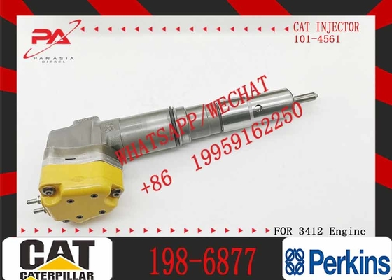 Diesel Fuel Injector Common Rail Injector 198-6877 198-7912 Fuel Injector Assembly 20R-4147 1986877 20R4147 for Truck7