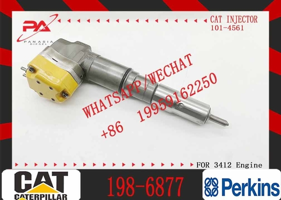 Diesel Fuel Injector Common Rail Injector 198-6877 198-7912 Fuel Injector Assembly 20R-4147 1986877 20R4147 for Truck7