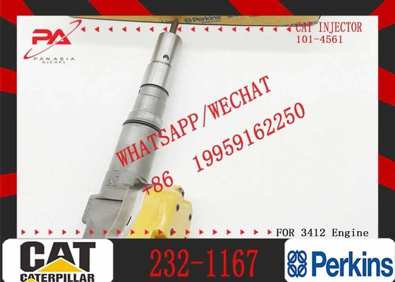 DIESEL FUEL COMMON RAIL INJECTOR 232-1168 2321168 232-1167 2321167 3412 3412