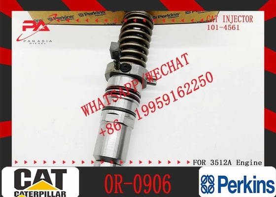 Common Rail Injector Assy Injector 6I-3075 7C-4184 0R-0906 Engine Components 6I3075 7C4184 0R0906 for Caterpillar 3500A INJECTOR