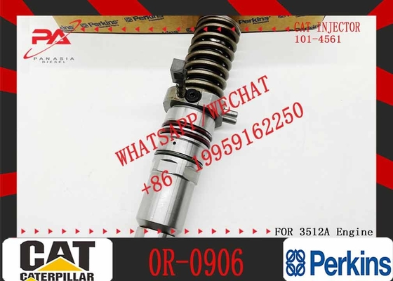 Common Rail Injector Assy Injector 6I-3075 7C-4184 0R-0906 Engine Components 6I3075 7C4184 0R0906 for Caterpillar 3500A INJECTOR