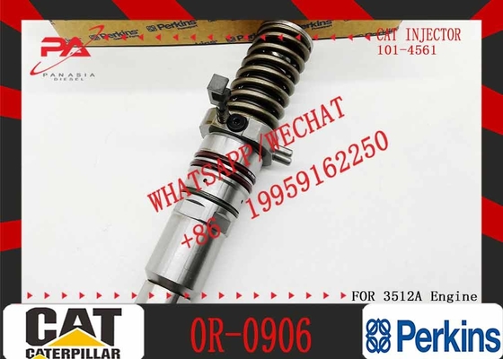 Common Rail Injector Assy Injector 6I-3075 7C-4184 0R-0906 Engine Components 6I3075 7C4184 0R0906 for Caterpillar 3500A INJECTOR