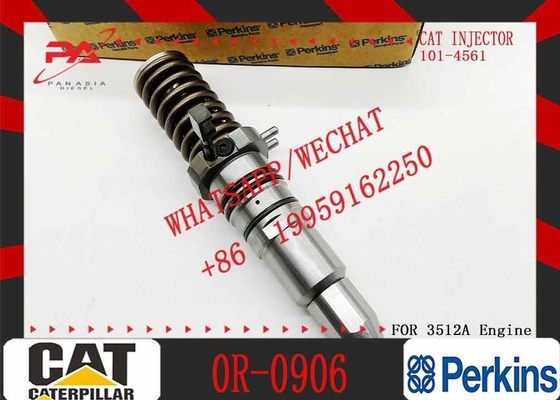 Common Rail Injector Assy Injector 6I-3075 7C-4184 0R-0906 Engine Components 6I3075 7C4184 0R0906 for Caterpillar 3500A INJECTOR