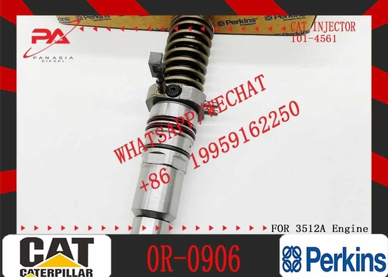Common Rail Injector Assy Injector 6I-3075 7C-4184 0R-0906 Engine Components 6I3075 7C4184 0R0906 for Caterpillar 3500A INJECTOR