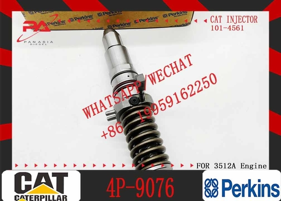 Construction Machinery Parts Common Rail Diesel Fuel Injectors 4P-9077 0R-2925 4P-9076 0R-2921 4P-9075 0R-3051 7E-6408 0R-3052