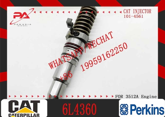 High Quality Fuel Injector 6L4360 for CAT Engine 3512A Series