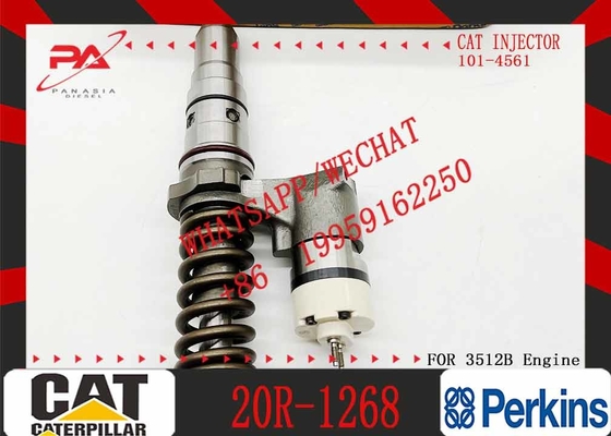 20R-1268 Fuel Injector Compatible for 3508 3512 3516 3508B 3516B Engine 6pcs Set Construction Machinery Parts