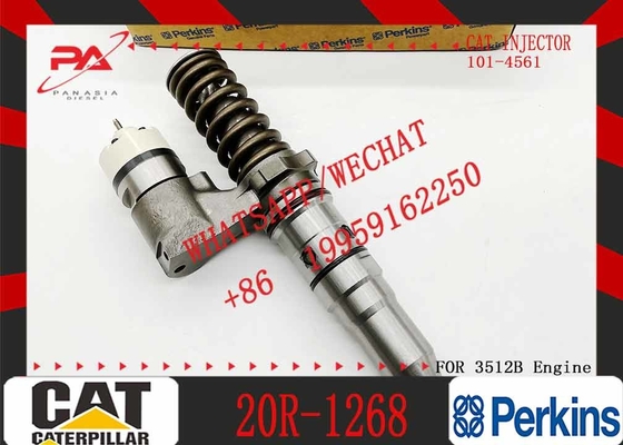 20R-1268 Fuel Injector Compatible for 3508 3512 3516 3508B 3516B Engine 6pcs Set Construction Machinery Parts