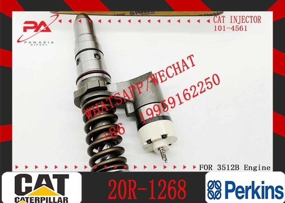 20R-1268 Fuel Injector Compatible for 3508 3512 3516 3508B 3516B Engine 6pcs Set Construction Machinery Parts