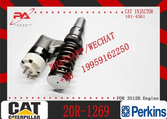 20R-1268 Fuel Injector Compatible for 3508 3512 3516 3508B 3516B Engine 6pcs Set Construction Machinery Parts 20R-1269