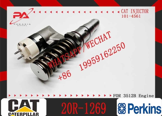 20R-1268 Fuel Injector Compatible for 3508 3512 3516 3508B 3516B Engine 6pcs Set Construction Machinery Parts 20R-1269