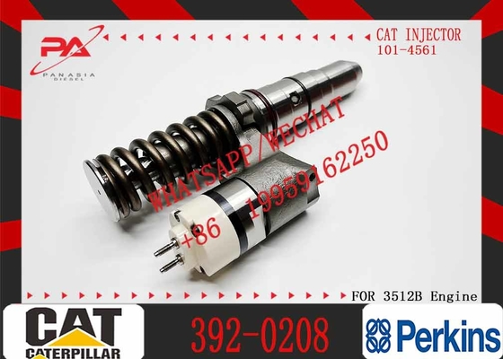 Huida Fuel Injector 392-0208 386-1760 20R-1272 Fits for Excavator CAT Engine 3512B 3516B Remanufactured