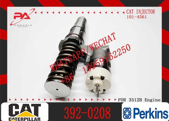 Huida Fuel Injector 392-0208 386-1760 20R-1272 Fits for Excavator CAT Engine 3512B 3516B Remanufactured