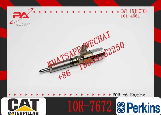 320D Diesel Common Rail Fuel Injectors 10R-7672 320-0680 for CAT C4.4 C6.6 Engine PER-KINS 2645A747