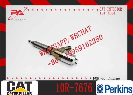 Excavator Fuel Injector 10R-7676 10R7675 320d Injector 326-4700 for C6.4 Excavator