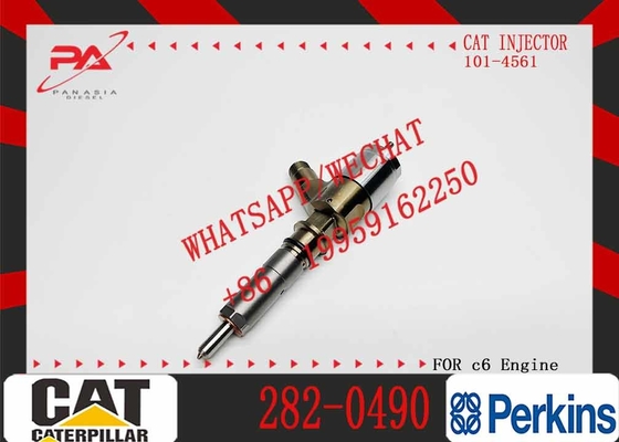 New Diesel Fuel Injectors 282-0490 2645A709 382-0480 306-9380 2645A734 320-0680 for Caterpillar C6.6 Excavator Truck Engine