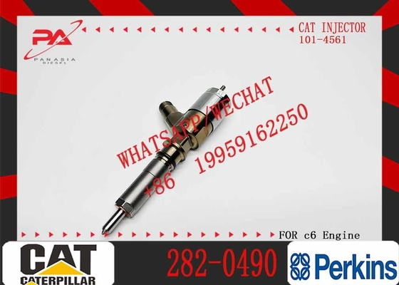 New Diesel Fuel Injectors 282-0490 2645A709 382-0480 306-9380 2645A734 320-0680 for Caterpillar C6.6 Excavator Truck Engine