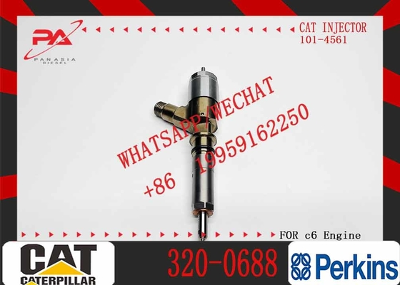 Fuel Injector 320-0688 10R-7939 Diesel Common Rail Fuel Injector 3200688 10R7939 for D6N C6.6 Engine