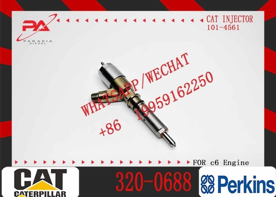 Fuel Injector 320-0688 10R-7939 Diesel Common Rail Fuel Injector 3200688 10R7939 for D6N C6.6 Engine