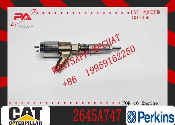 Excavator Common Rail Injector 2645A747 for Cat C6.6 Engine Part Fuel Injector 320-0680 3200680 for CAT 320D