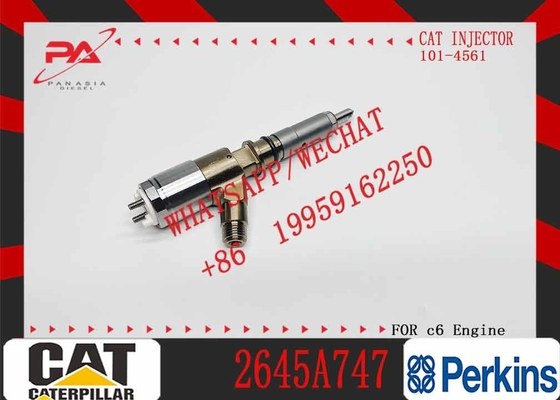 Excavator Common Rail Injector 2645A747 for Cat C6.6 Engine Part Fuel Injector 320-0680 3200680 for CAT 320D