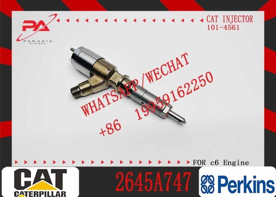 Excavator Common Rail Injector 2645A747 for Cat C6.6 Engine Part Fuel Injector 320-0680 3200680 for CAT 320D