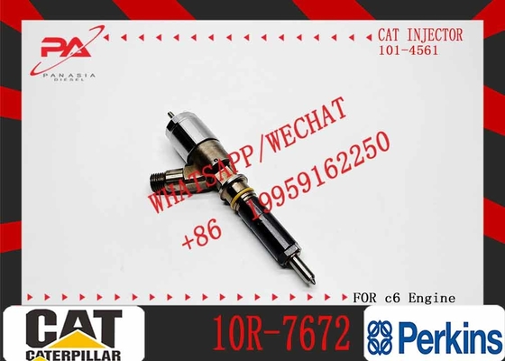 320D Diesel Common Rail Fuel Injectors 10R-7672 320-0680 for CAT C4.4 C6.6 Engine PER-KINS 2645A747