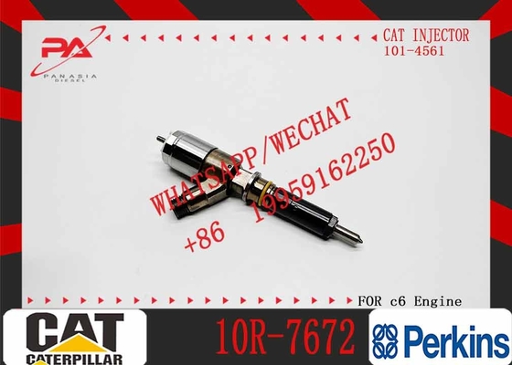 320D Diesel Common Rail Fuel Injectors 10R-7672 320-0680 for CAT C4.4 C6.6 Engine PER-KINS 2645A747