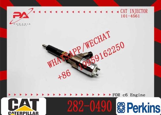 Excavator Parts C6 Diesel Common Rail Fuel Injector 320-0680 2645A709 295-9130 382-0480 282-0490 Fuel Injector for Excavator