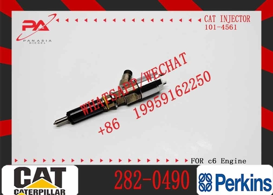 Excavator Parts C6 Diesel Common Rail Fuel Injector 320-0680 2645A709 295-9130 382-0480 282-0490 Fuel Injector for Excavator