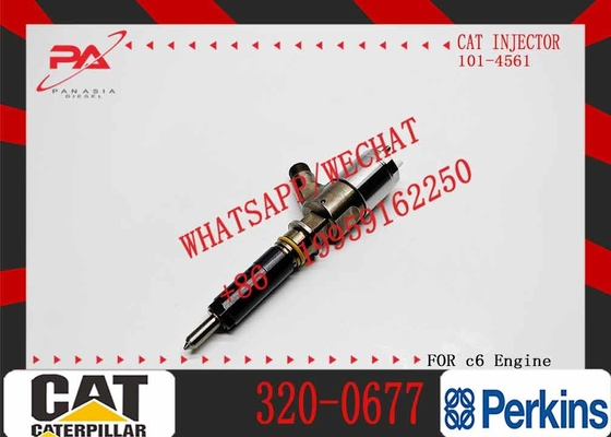 Excavator Parts Genuine CAT 320D E320DL C6.6 C4.4 Engine Injector Fuel Injector 320-0677 for CAT
