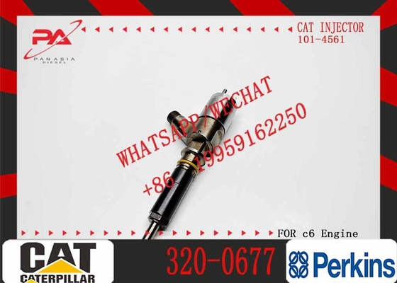 Excavator Parts Genuine CAT 320D E320DL C6.6 C4.4 Engine Injector Fuel Injector 320-0677 for CAT
