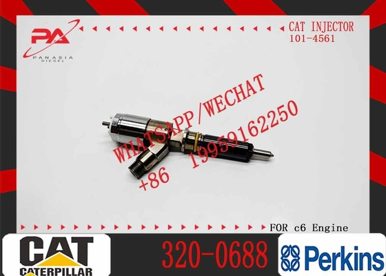 Fuel Injector 320-0688 10R-7939 Diesel Common Rail Fuel Injector 3200688 10R7939 for D6N C6.6 Engine