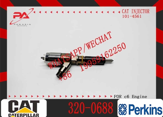 Fuel Injector 320-0688 10R-7939 Diesel Common Rail Fuel Injector 3200688 10R7939 for D6N C6.6 Engine