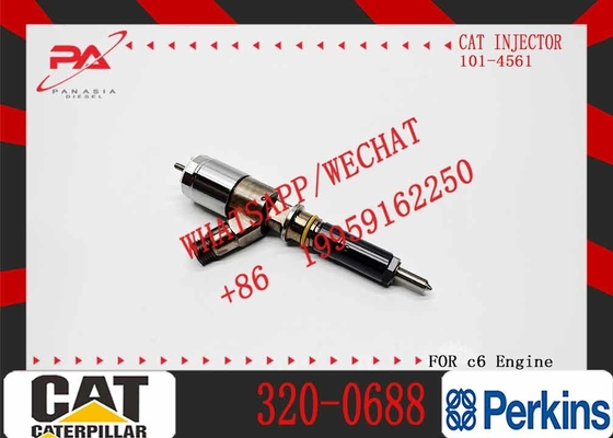 Fuel Injector 320-0688 10R-7939 Diesel Common Rail Fuel Injector 3200688 10R7939 for D6N C6.6 Engine