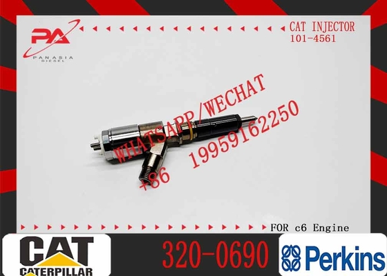 Excavator Fuel Injector 10R7673 C6.6 Engine Parts Injector 2645A749 320-0690 for Excavator 928H 928HZ 930H 938H 963D