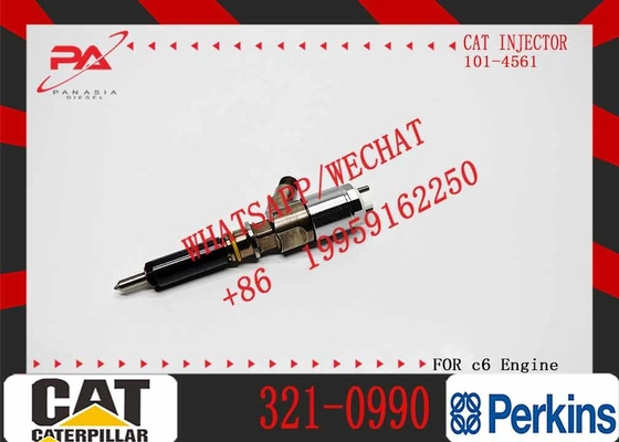New Diesel Fuel Injector 321-0990 2645A743 10R-7668 2645A705 2645A709 2645A731 for Caterpillar C6.6 Perkins 1106D