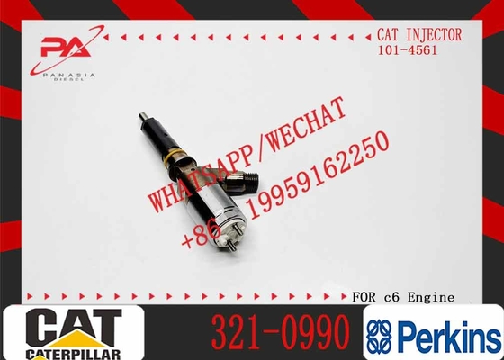 New Diesel Fuel Injector 321-0990 2645A743 10R-7668 2645A705 2645A709 2645A731 for Caterpillar C6.6 Perkins 1106D