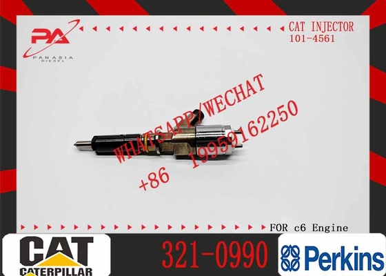 New Diesel Fuel Injector 321-0990 2645A743 10R-7668 2645A705 2645A709 2645A731 for Caterpillar C6.6 Perkins 1106D