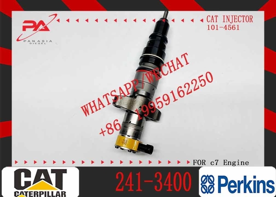 241-3400 Auto Parts Diesel Fuel Injector 241-3400 10R-4763 241-3400 for Caterpillar Excavator C7 Engine