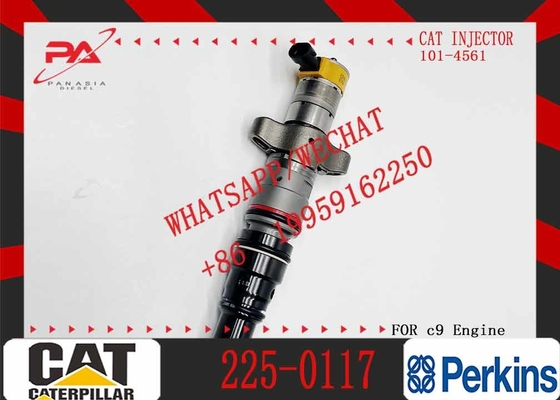 Factory 225-0117 Fuel Injector C9 Engine Spare Parts Diesel Fuel C9 Injector 225-0117 for CAT C9 330D 340D 336D Excavator